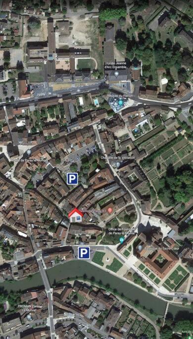 Appartement 6 Personnes - Au Coeur Du Centre Ville Paray-le-Monial Esterno foto